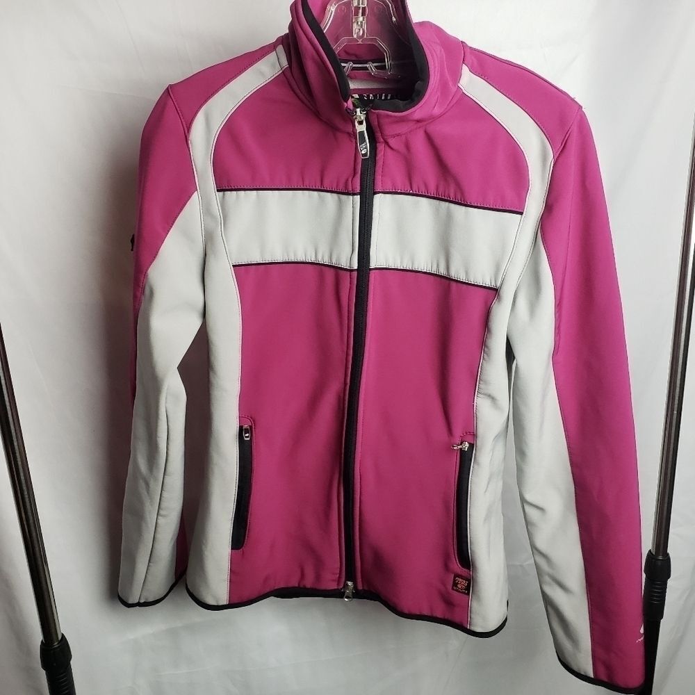 POINT ZERO women's jacket Utility pink grey fleece lined